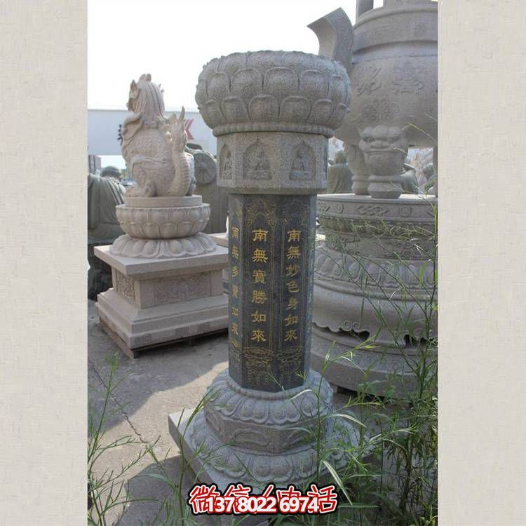 精美大理石浮雕石柱，點(diǎn)綴你的寺廟