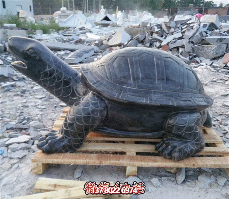 不銹鋼仿銅雕塑烏龜，裝點(diǎn)你的戶外草坪