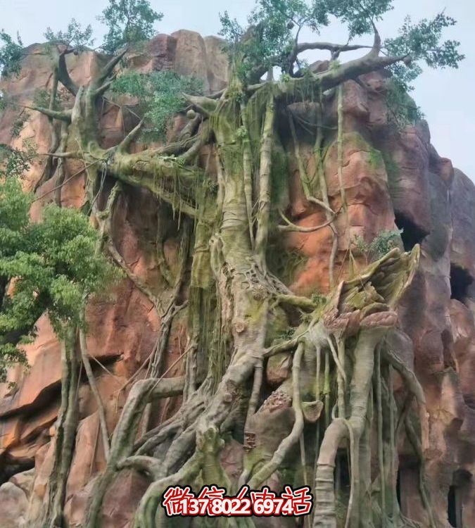 純天然石雕假山雕塑，為公園添彩添靈