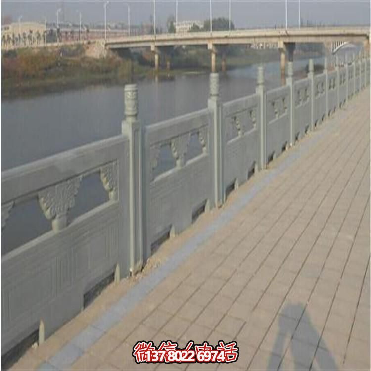 精美青石雕刻欄板，提升景區(qū)、寺廟、湖邊裝飾效果