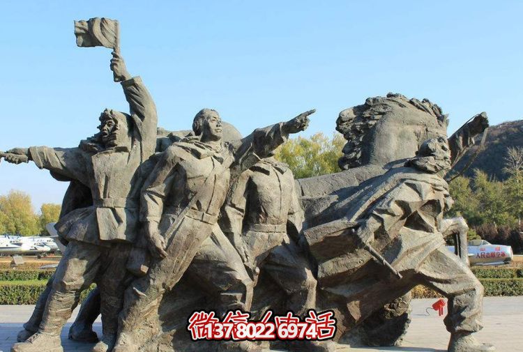 大型石雕景觀擺件，為廣場增添創(chuàng)意人物氣息