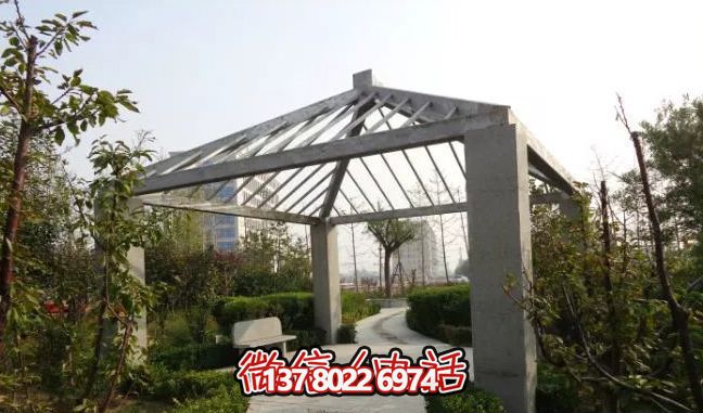 花崗巖石雕涼亭，點(diǎn)綴精彩的戶外空間
