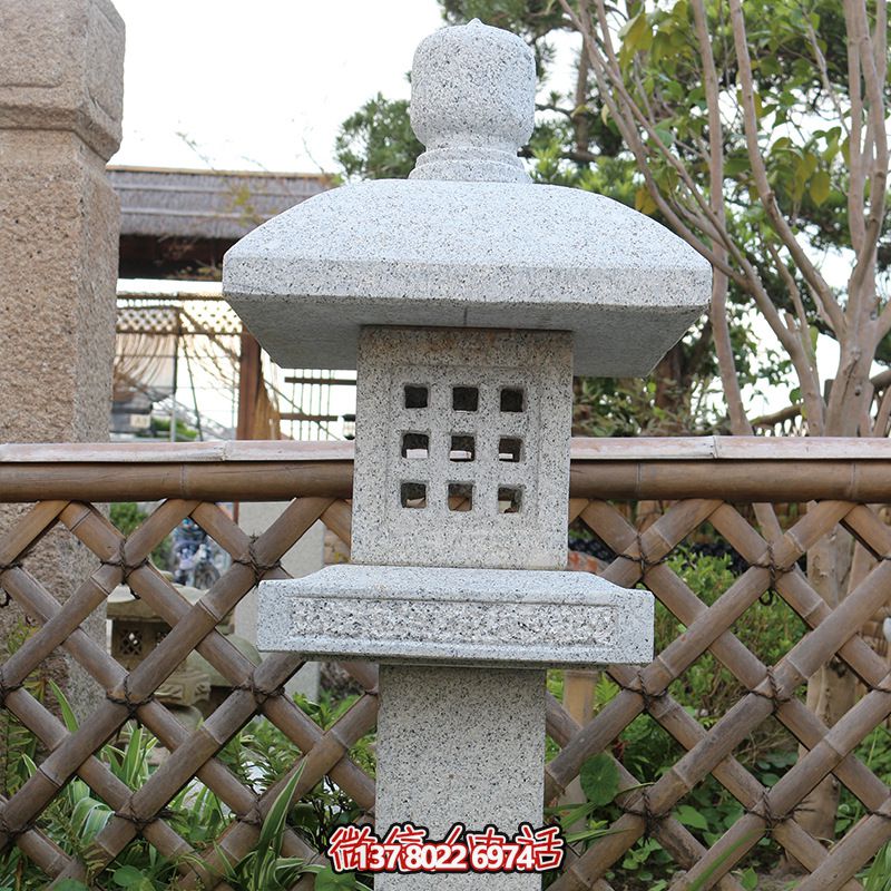 太陽能仿古青石石頭燈，為中式別墅、酒店戶外裝飾