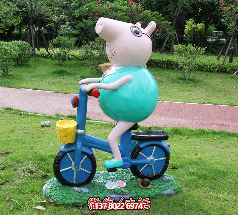 玻璃鋼雕塑裝置，點綴公園景觀