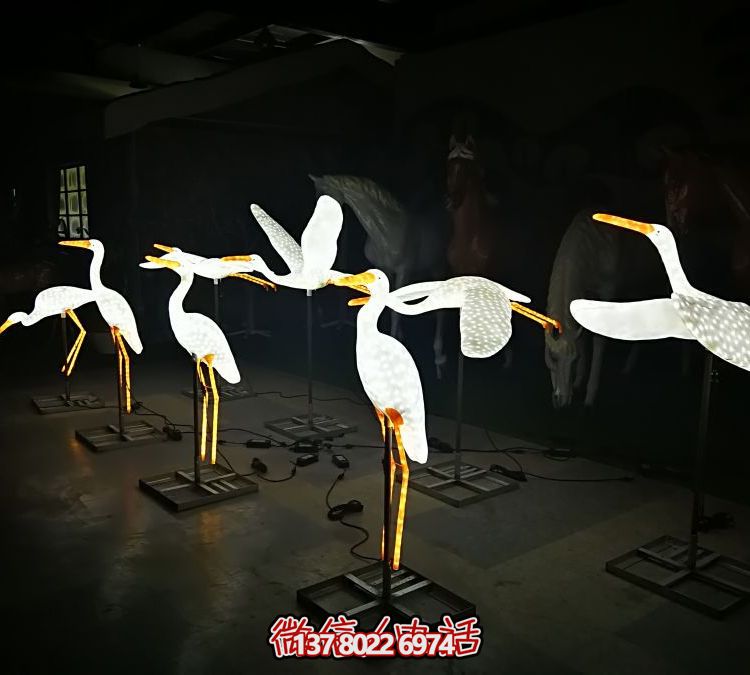 玻璃鋼雕塑景觀亮化，點亮景區(qū)園林