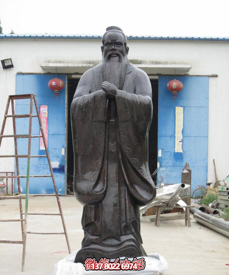 走進古典文化，探索老子青銅雕塑之美
