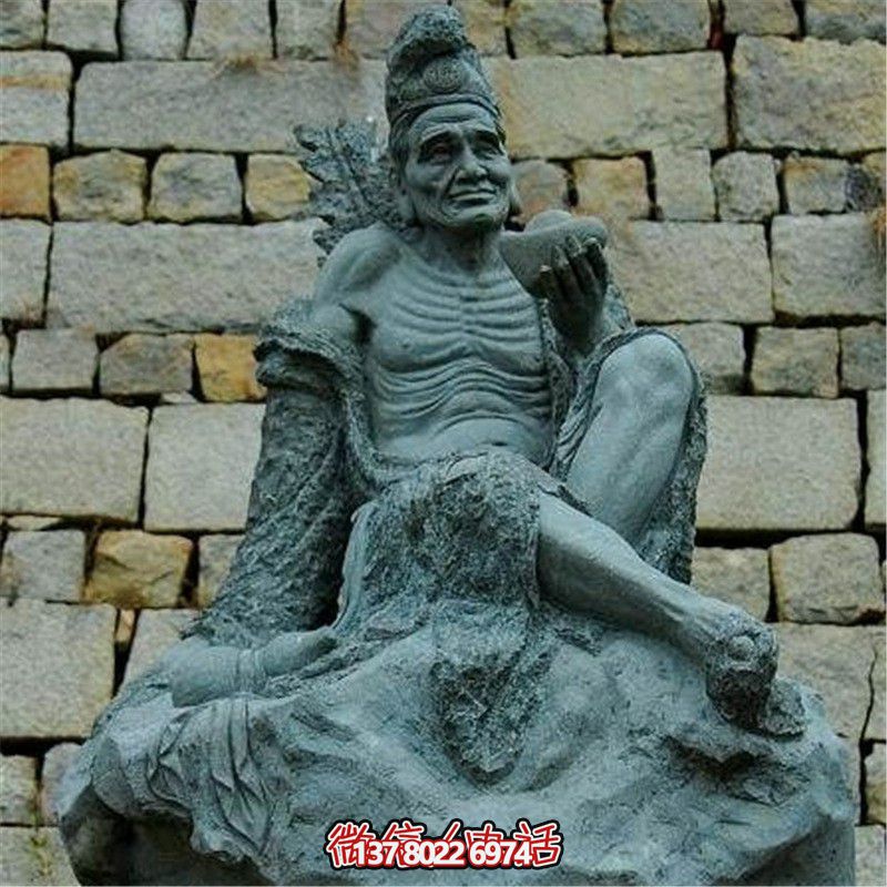 景區(qū)濟公石雕雕塑，帶你感受大自然的魅力