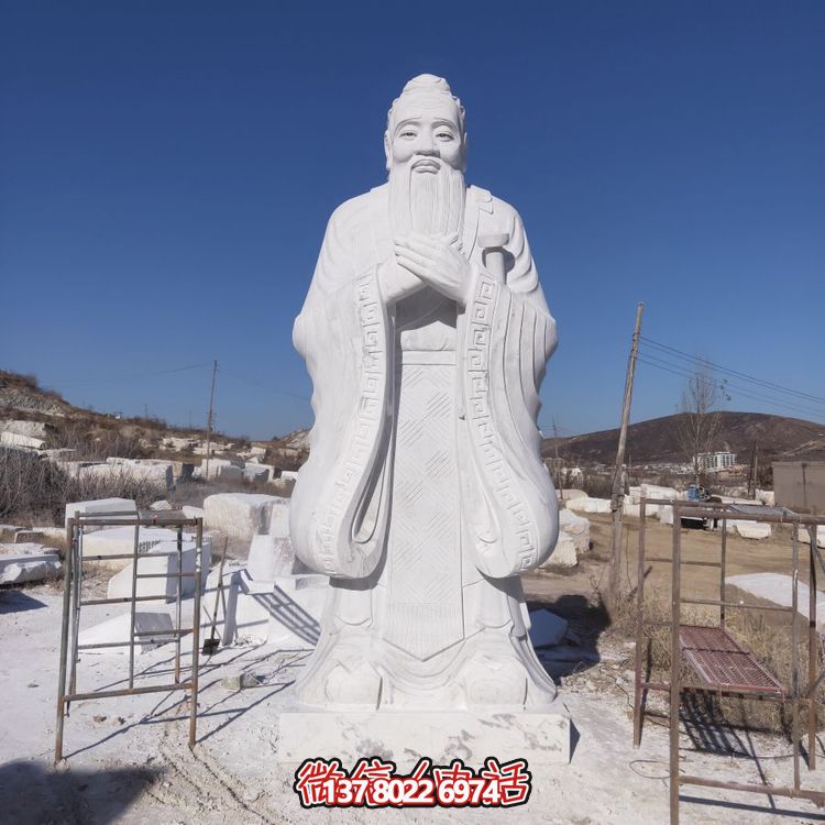 漢白玉雕塑——傳承歷史文化，喚起名人記憶