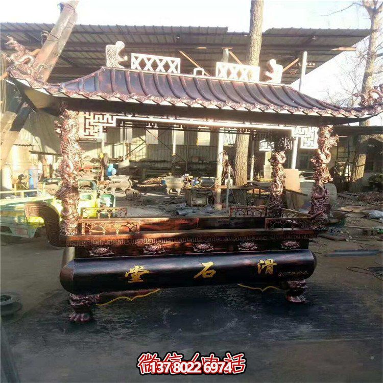 獨特創(chuàng)意銅雕香爐，讓你體驗寺廟式神秘雕塑感受