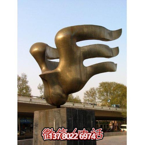大型不銹鋼景觀雕塑，創(chuàng)意點(diǎn)亮戶外廣場、園林和景區(qū)