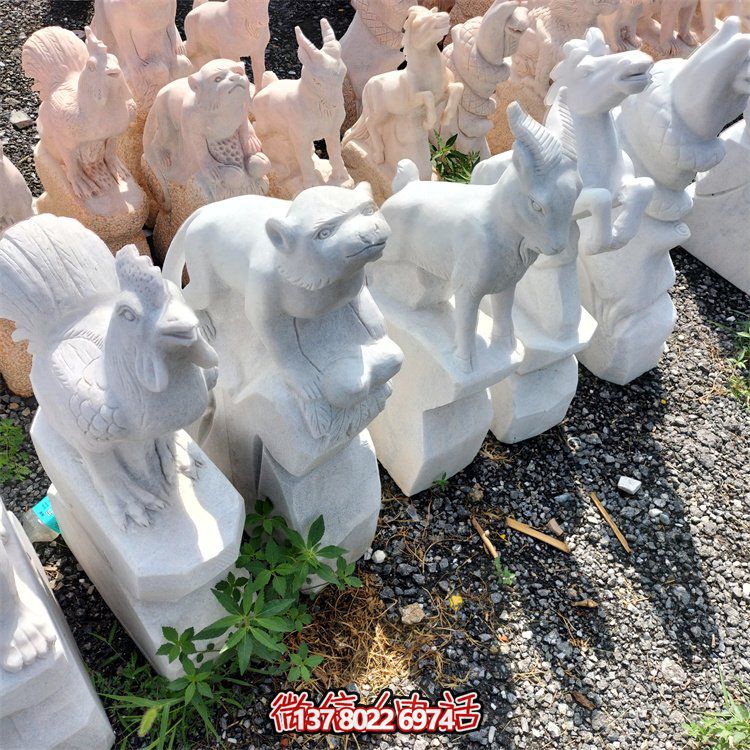 十二生肖小石雕擺件，帶來(lái)更多的吉祥與幸運(yùn)
