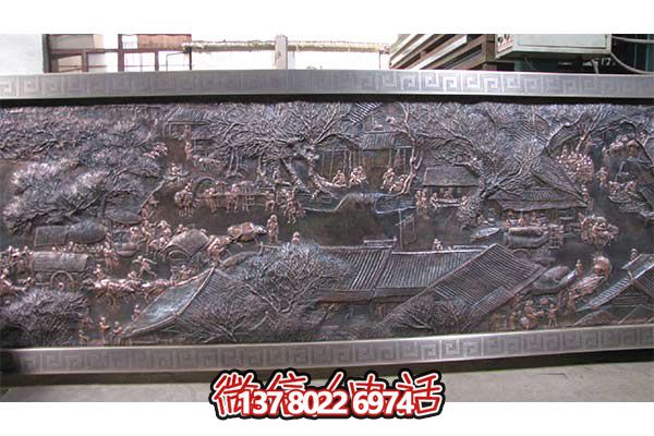 清明上河圖浮雕，欣賞千年藝術(shù)精髓