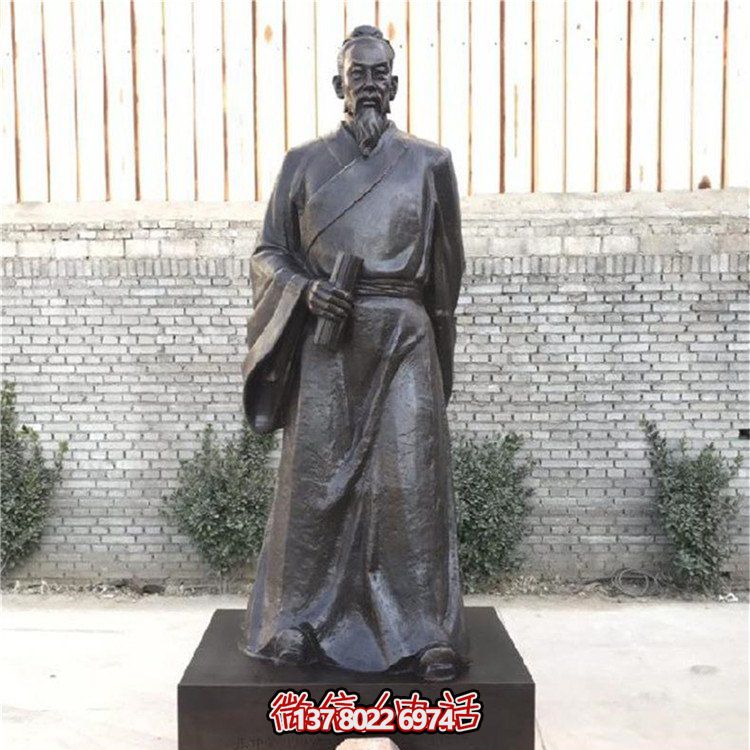 古代人物鑄銅雕塑，讓您感受古代典故的魅力！