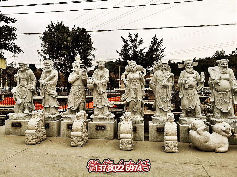 游覽大理古城，欣賞至尊神佛石雕八仙雕塑