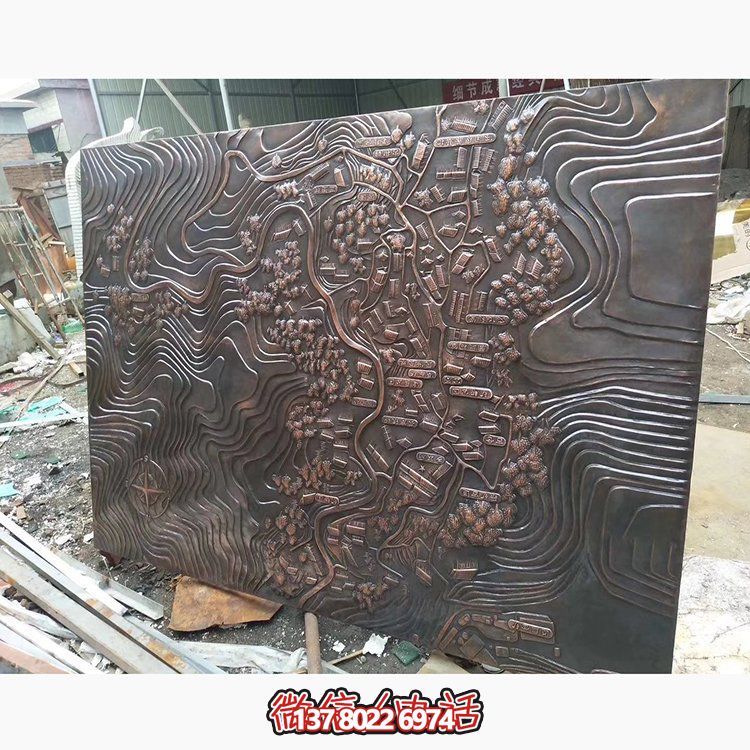精致雅致的園林景觀浮雕、壁畫及雕塑裝置的完美結(jié)合