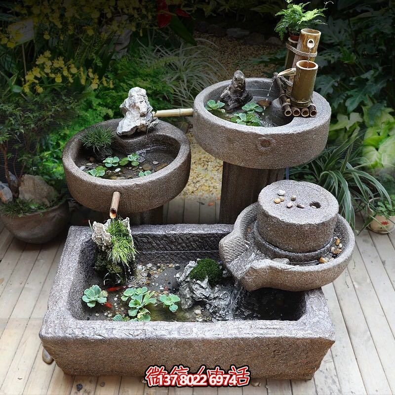 老舊石槽魚(yú)缸石頭魚(yú)池水缸養(yǎng)魚(yú)花盆戶(hù)外庭院石磨青石流水景觀 老舊石槽魚(yú)缸石頭魚(yú)池水缸養(yǎng)魚(yú)花盆戶(hù)外庭院石磨青石流水景觀